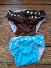 Charlie Banana Cloth Covers and Inserts. Set Of 2 Size OS