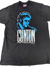 Vintage Clinton President Tee USA Made Large