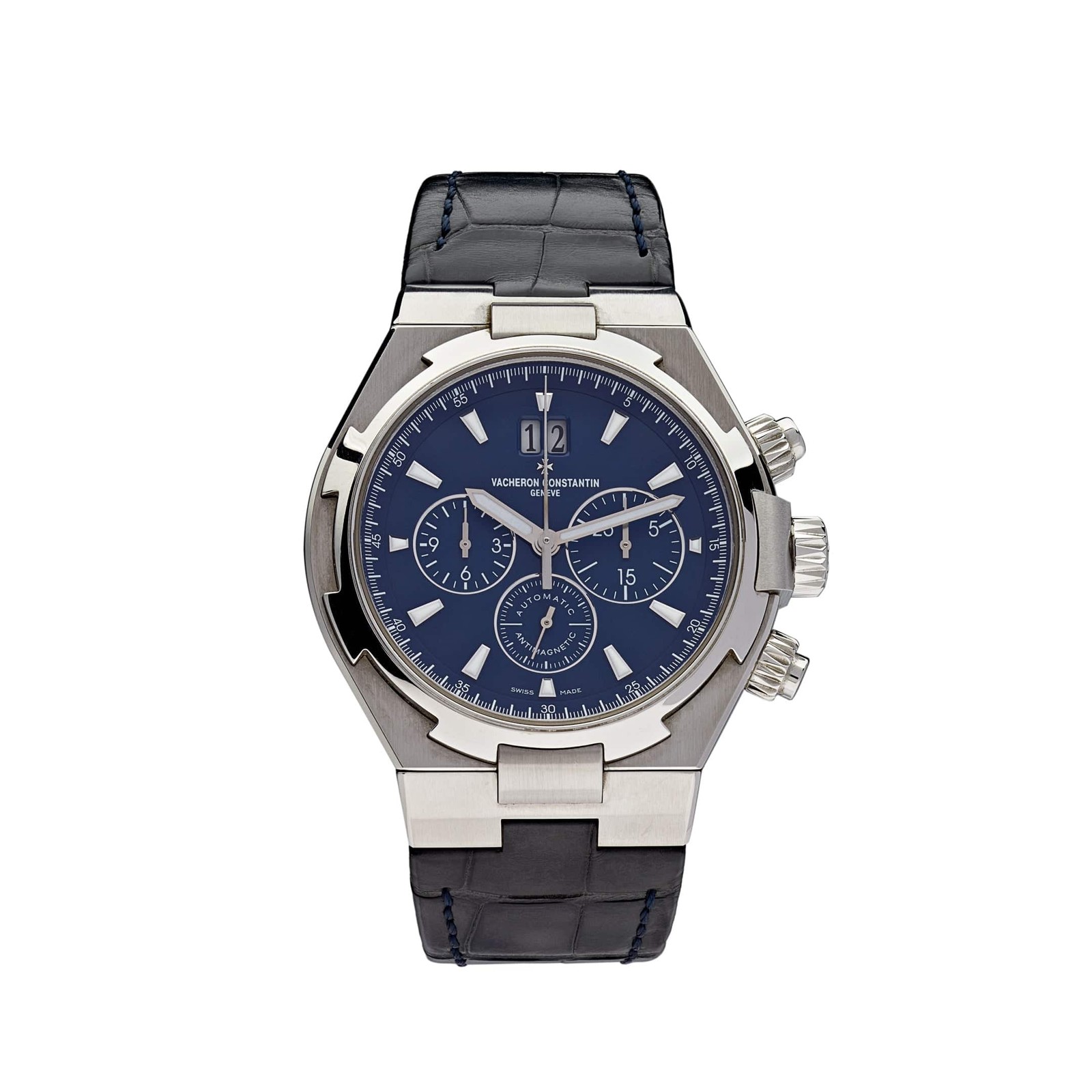 Vacheron Constantin Overseas Chronograph 49150/000A-9745 Stainless Steel Blue