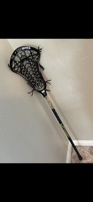 Nike Lunar Women s Lacrosse Stick !! Higher End Stick All Black 