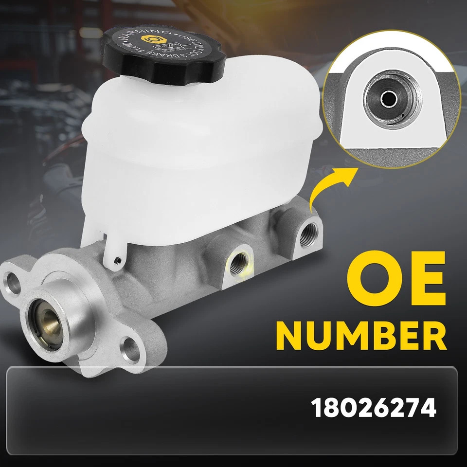 Brake Master Cylinder w/ Reservoir for Chevrolet Blazer GMC Jimmy Olds 1998-2000 — 第 2/4 张图片