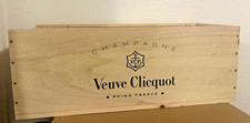 Veuve Clicquot 3 Liter bottle EMPTY Crate France Champagne Excellent Condition