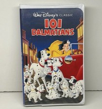101 Dalmatians VHS Disney Video Tape Black Diamond Classics Kids VTG Clamshell