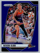 Natasha Cloud 2024 Panini Prizm WNBA Blue Prizm /199 #11 Phoenix Mercury
