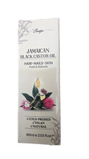 Jamaican Black Castor Oil 60ml Pure Cold Pressed Hair Skin Nails Growth