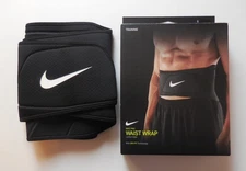 Nike Pro Waist Wrap 3.0 Adult Unisex Black/White Small