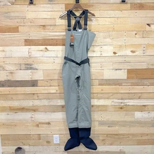 NWT Simms Freestone Stockingfoot Waders Granite Size Medium Long Made in USA