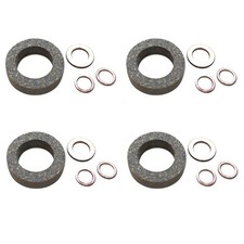 (4) Fuel Injector Seal Kits Fits Ford New Holland 2000 2910 3000 7000 8000