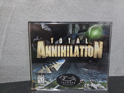 Total Annihilation (1997, Cave Dog) Windows 95 PC CD-ROM Game 4 Discs
