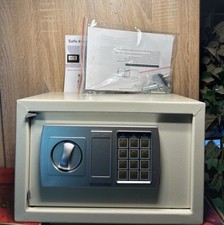 SECURE DIGITAL STEEL SAFE ELECTRONIC SECURITY  MONEY SAFETY BOX 8.5 L