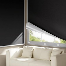 Tryast Portable Blackout Curtains For Bedroom 63 X 60 Black Out Window Cover No