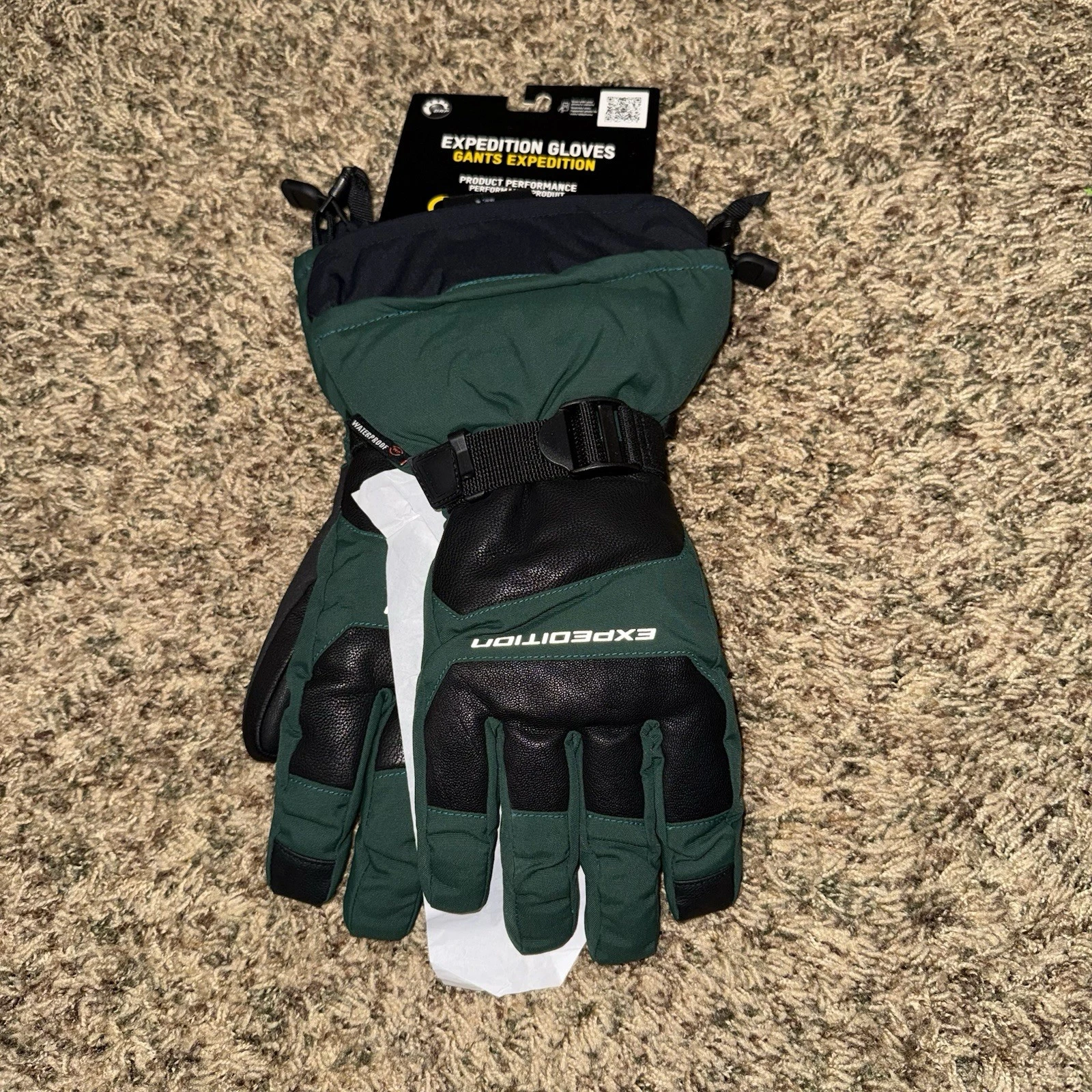 Men’s Ski-Doo Expedition Nylon Gloves Terrain Snowmobile Size Small Unisex