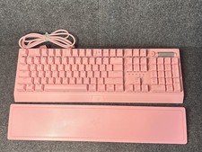 Razer Blackwidow V3 Wired Mechanical Gaming Keyboard Quartz Pink Wrist Rest