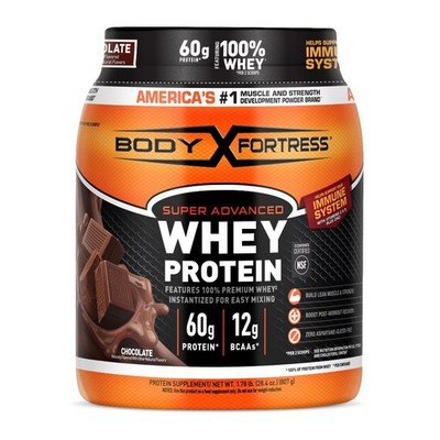 Chocolate Whey Protein Powder 60g Protein per Serving with Vitamins C D Zinc for