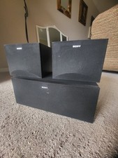 Sony Center Channel SS-CN195 2 x Surround Sound Speakers SS SR290 8ohm 100w