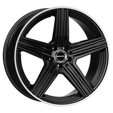 Cerchi in lega MAK LEWIS 18" 9J 5x112 ET 30 66.6 GLOSS BLACK MIRROR RING