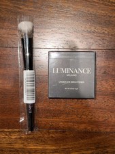 Luminance Milano Under Eye Brightener Coral Peach SEALED 0.18 Oz. 5g PLUS BRUSH
