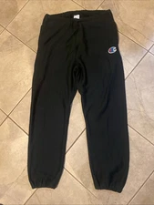 UNDERCOVER JUN TAKAHASHI CHAMPION SWEATPANTS SIZE LARGE BLACK