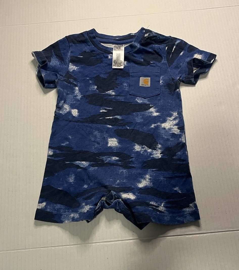 Baby One Pice Bodysuit Carhartt Size 12 Months