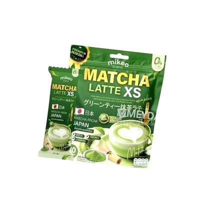 Matcha Latte Mikeo Premium XS Plus Herb Matcha Imported From Japan Mix 30 Sachet