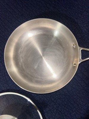 Tupperware Chef Series 8in/20cm Open Fry Pan Stainless Steel With
