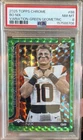 2025 Topps Chrome Bo Nix Green Geometric #88 Broncos PSA 8 /99