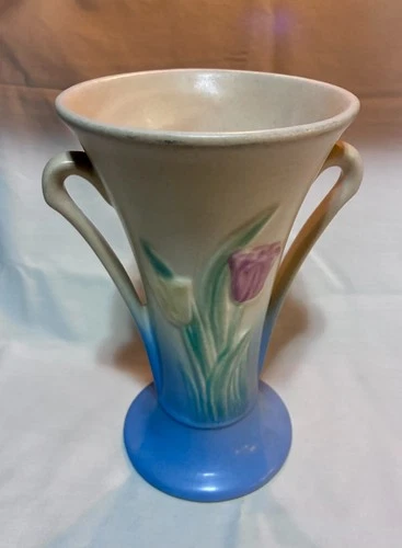 Vintage Hull Pottery Decorative Vase, 8.5 inches