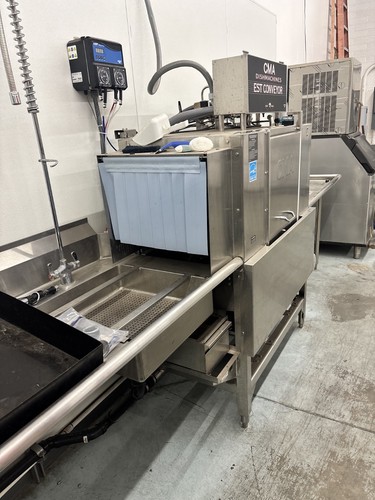 CMA EST-44 DISHMACHINES EST CONVEYOR TESTED AND WORKING
