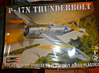 Revell 1:48 Scale P-47N Thunderbolt ''Lil Meaties'' Model Kit 85-5314  SEALED