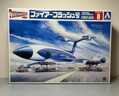 Aoshima 1/350 Thunderbirds Nuclear-Powered Passenger Aircraft Fireflash (Unassem
