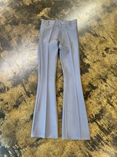 Size 28 - Vintage Levi Strauss Grey Bell Bottom Pants