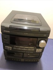 AS IS: Aiwa NSX-V2100 Digital Audio System 3 CD Changer/Dual Cassette/Tuner