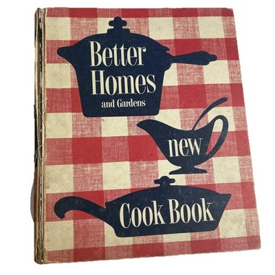 Better Homes & Gardens New Cookbook 1953 1st Edition 1st Printing