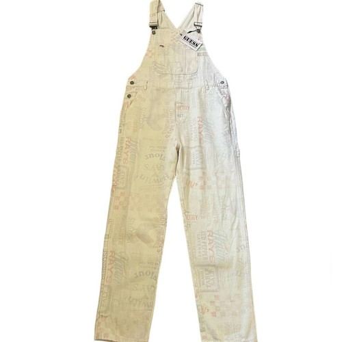 GUESS Originals x Howlin Rays Limited Capsule Overall Weiß Größe Medium Neu mit Etikett - Bild 6 von 15