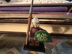 NEW LOTR Eomer Eadig Custom Lego Minifigure Lord of the Rings 9471 Uruk-hai Army
