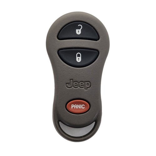 3-button JEEP 56036860AD Keyfob Remote GREY FCC ID GQ43VT9T