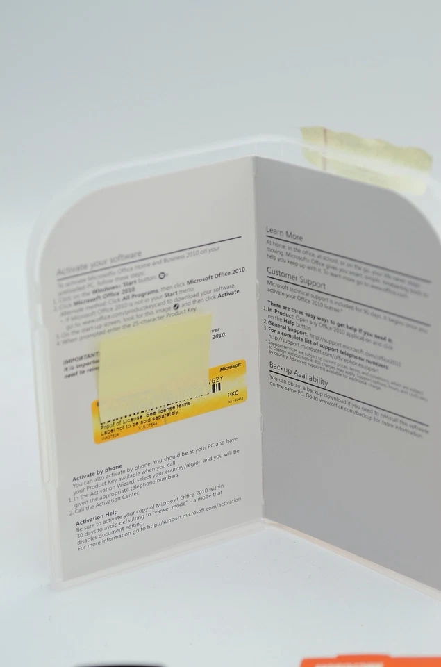 Microsoft Office Home and Business 2010 (PC, 2010) key included, Tested. - Image 4 of 4