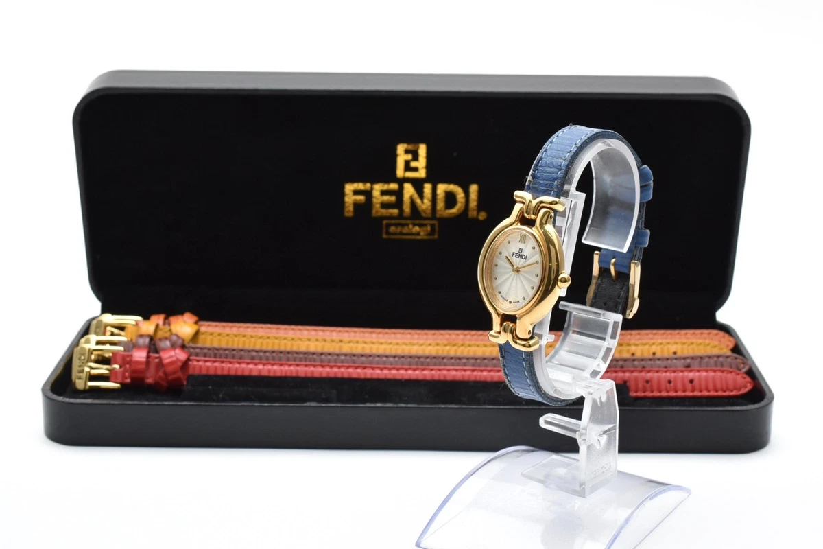 Fendi Watch 640L 24mm Women\'s Whites X Reds 298-071025 Fendi Orologi 640L Vintage Women main image 2