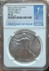 2021 W T1 Silver Eagle NGC MS70 First Day Of Issue (please read)