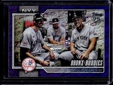 2026 Topps Bronx Buddies Purple Holo Foil #/250 Yankees