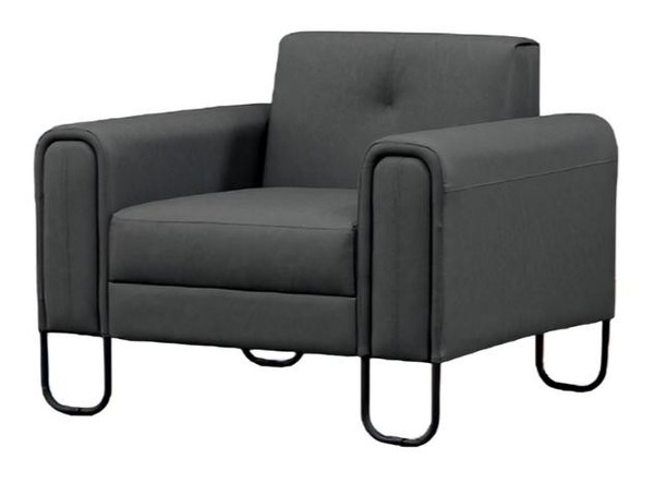 Sessel 1 Sitzer Wohnzimmer Polster Couchtisch Luxus Exzellenz ÄSthetik Eleganz-image