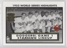 2002 Topps 1952 World Series Highlights Pee Wee Reese Duke Snider Gil Hodges 0c4