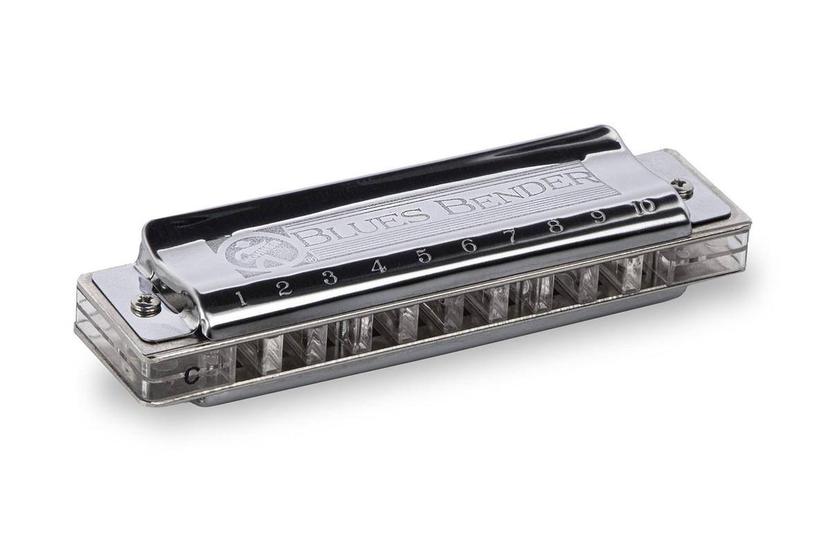 Accordions Harmonica Blues Bender Key Of E Stainless Steel M586BXE