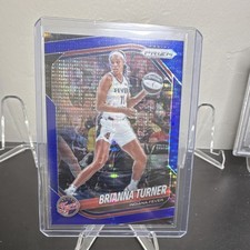 Panini 2025 Prizm Blue Prizm Brianna Turner Indiana Fever #105 /199 