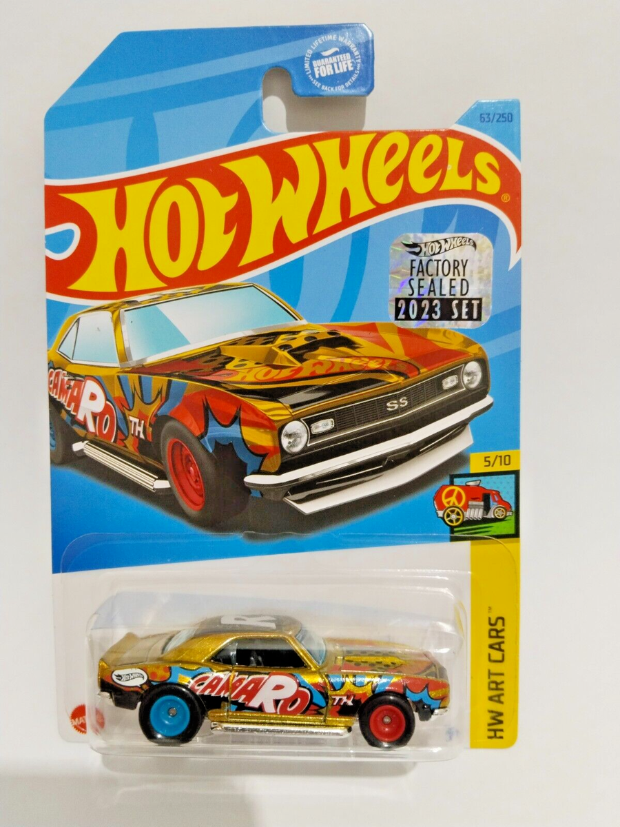 Hot Wheels 2023 Super Treasure Hunt 68 Copo Camaro Factory Sealed