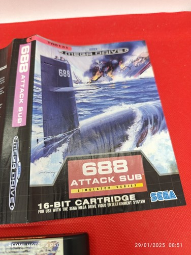 688 ATTACK SUB - SEGA MEGADRIVE - SANS NOTICE - PAL - Photo 13/13