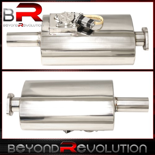 2.5" Tip 63mm Piping Steel Exhaust Valve Muffler Tip Remote Controller Silencer - Picture 2 of 5