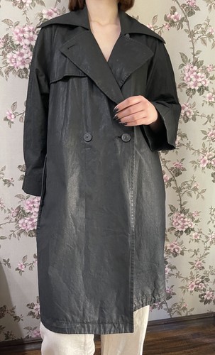 Cappotto giacca trench cerato petto Oska donna comodo Lagenlook taglia 2 - Foto 17 di 24