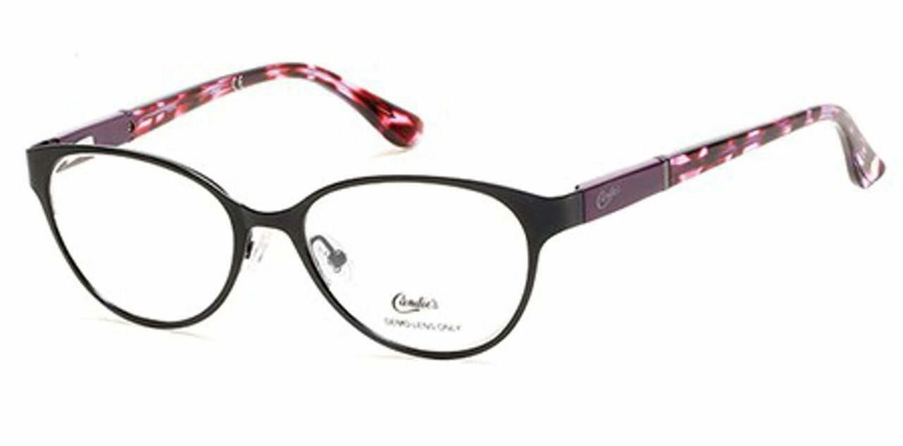 Candies Matte Black Blue Light Blocking Glasses CA0139-083 50mm