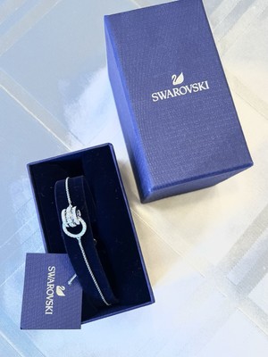 Swarovski Dextera Bracelet Interlocking Loop Model #5498999, NEW IN BOX w/tag